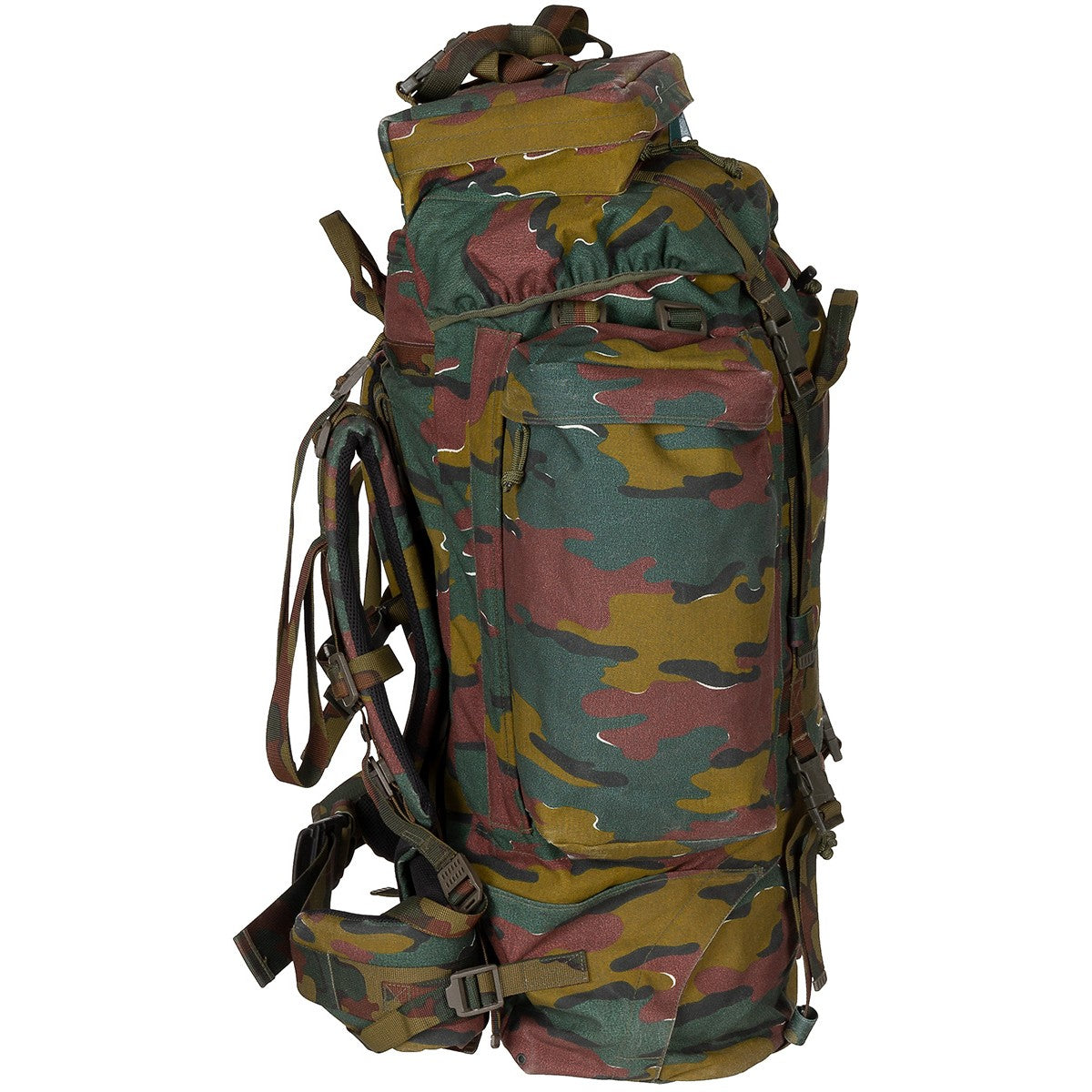 Belg. Rucksack, 120 l,tarn, gebr.