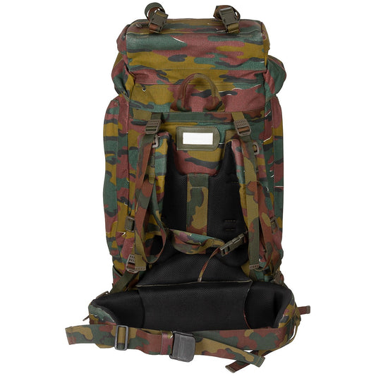 Belg. Rucksack, tarn,OHNE Seitentaschen, gebr.