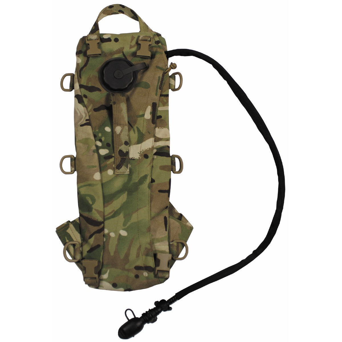 Brit. Trinkrucksack, MTP tarn,gebr., TPU-Beutel neu