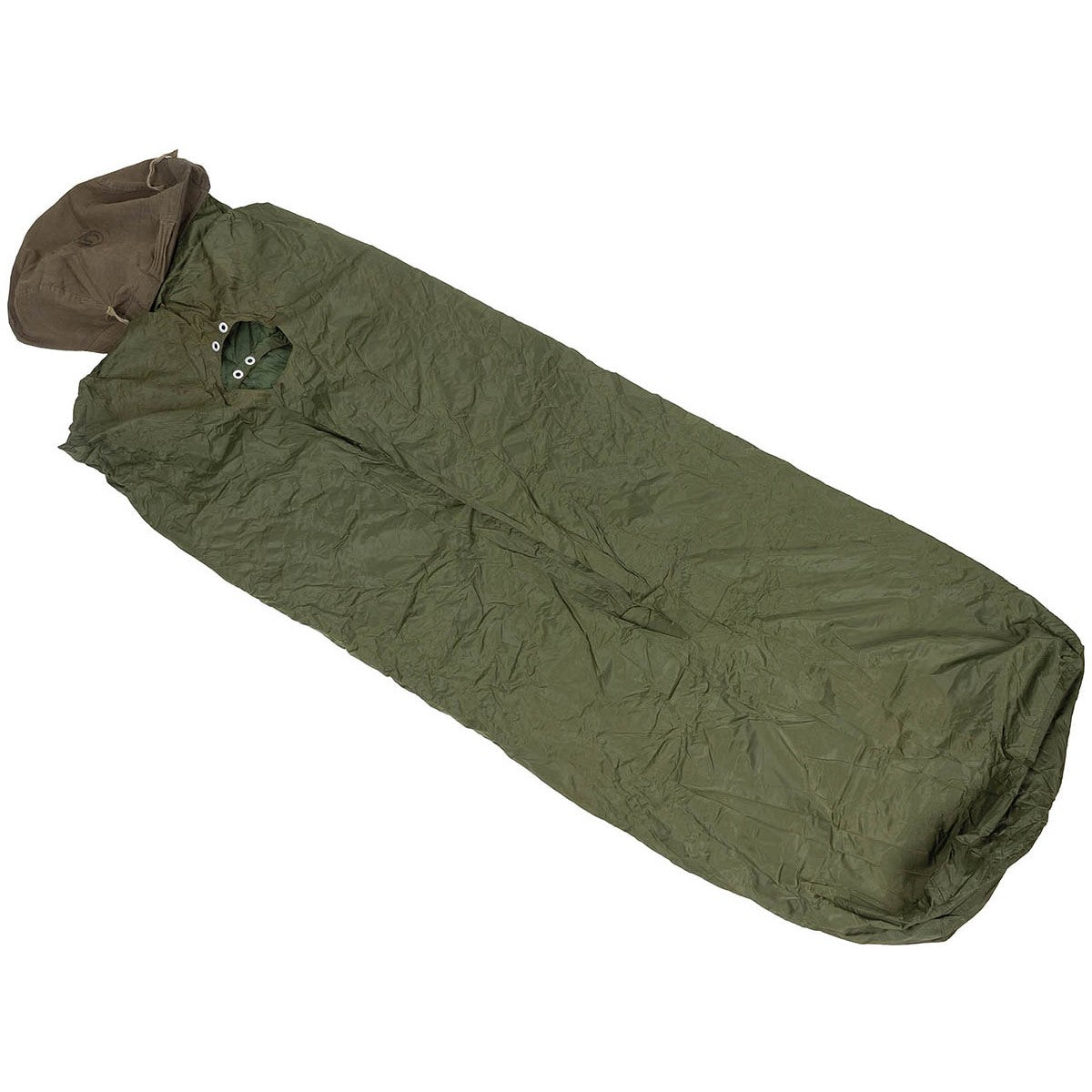 Ungar. Schlafsack,oliv, gebr.