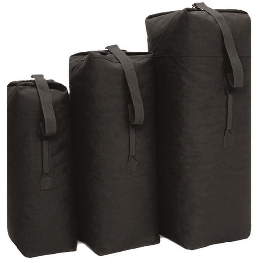 US SEESACK COTTON BLACK LARGE CA. 135 LITER